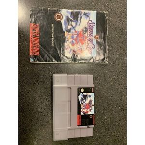 NHL Stanley Cup Super Nintendo Entertainment System SNES With Manual